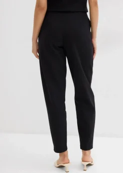 Clearance Knöchellange Hose aus Piqué Damen Zweiteiler & Sets|Hosen
