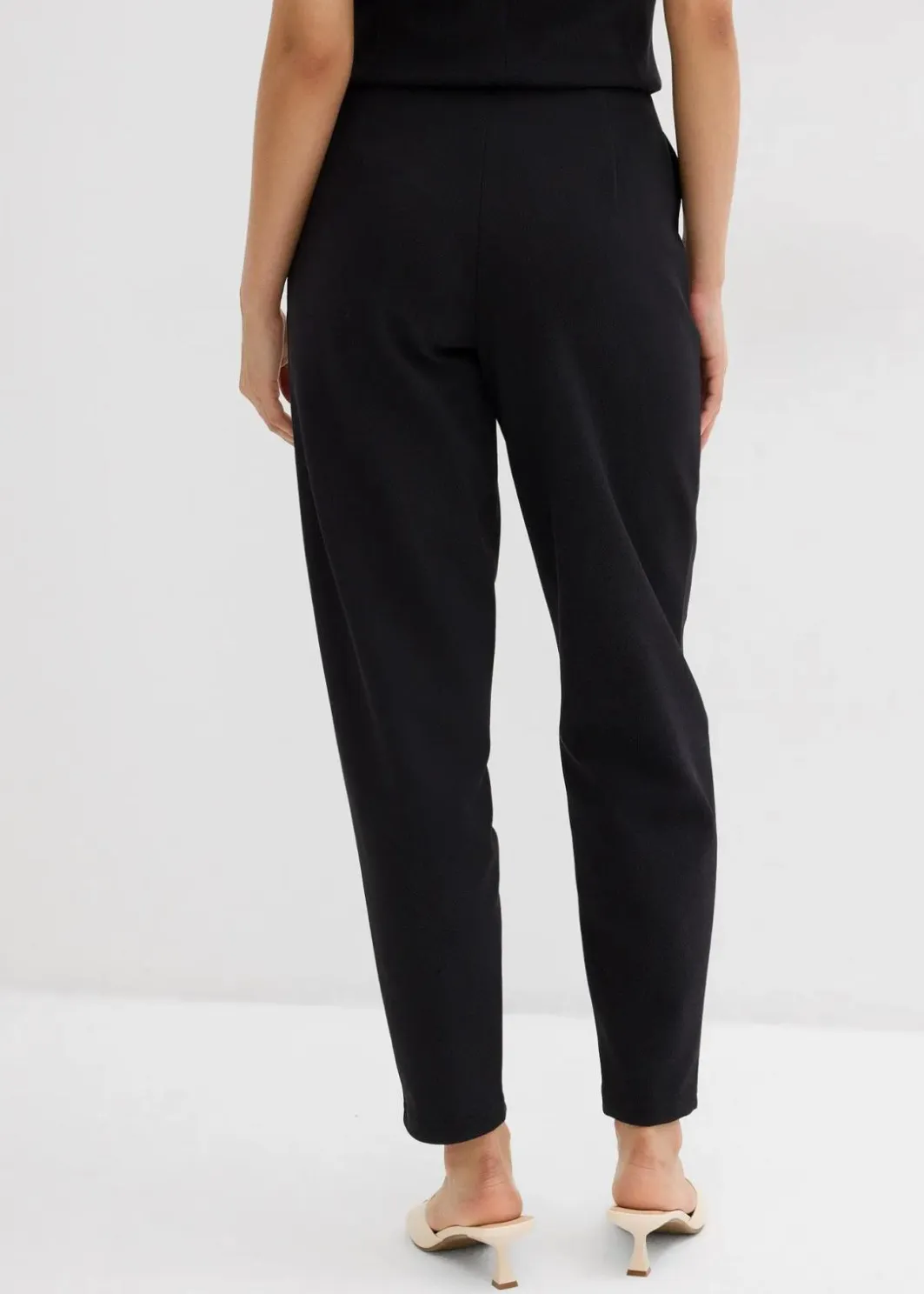 Clearance Knöchellange Hose aus Piqué Damen Zweiteiler & Sets|Hosen