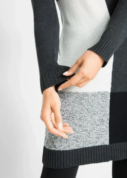 Damen bonprix Bekleidung·Umstandsmode|Bekleidung·Pullover & Strickjacken|Knieumspielendes Strickkleid