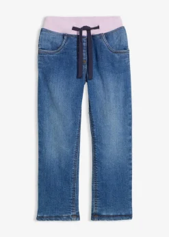 Kinder bonprix Mädchen 2-8 Jahre·Jacken & Outdoor|Mädchen 2-8 Jahre·Jeans & Hosen|Komfortable Thermojeans mit Fleecefutter