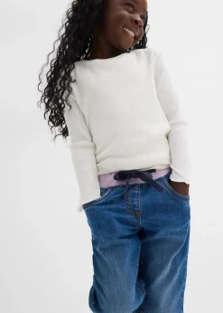 Kinder bonprix Mädchen 2-8 Jahre·Jacken & Outdoor|Mädchen 2-8 Jahre·Jeans & Hosen|Komfortable Thermojeans mit Fleecefutter