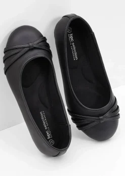 Damen bonprix Komfortschuhe|Sommerschuhe|Komfort-Ballerinas in bequemer Weite