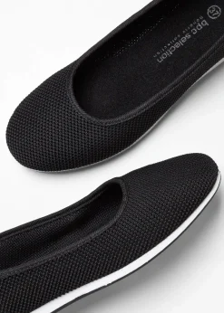Damen bonprix Komfortschuhe|Sommerschuhe|Komfort-Ballerinas mit Stretch Fit