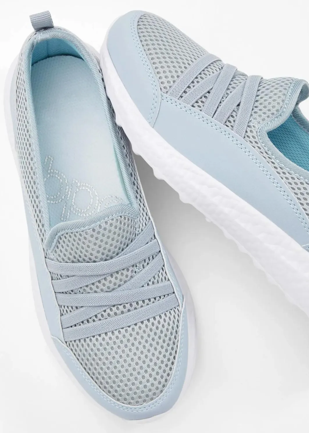 Damen bonprix Schuhe & Accessoires In Spezialgrößen·Schuhe In Übergröße|Sneaker|Komfort-Slip-In-Sneaker mit leichter Sohle