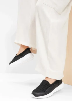 Damen bonprix Komfortschuhe|Sneaker|Komfort-Slip-In-Sneaker mit leichter Sohle