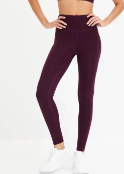 Damen bonprix Sportbekleidung|Bekleidung·Kleider|Komfort-Sport-Leggings mit Handytasche, schnelltrocknend