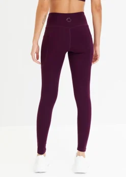 Damen bonprix Sportbekleidung|Bekleidung·Kleider|Komfort-Sport-Leggings mit Handytasche, schnelltrocknend
