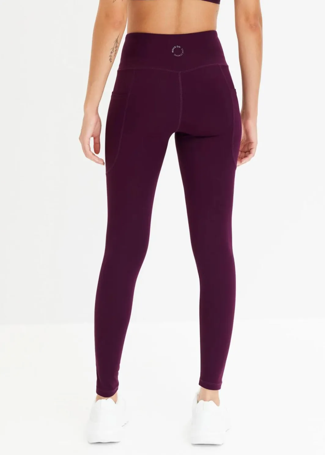 Damen bonprix Sportbekleidung|Bekleidung·Kleider|Komfort-Sport-Leggings mit Handytasche, schnelltrocknend
