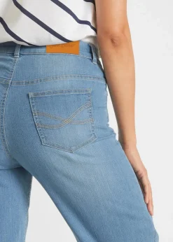 Clearance 7/8-Komfort-Stretch-Jeans, Wide Fit Damen Jeans|Bekleidung·Shirts & Tops