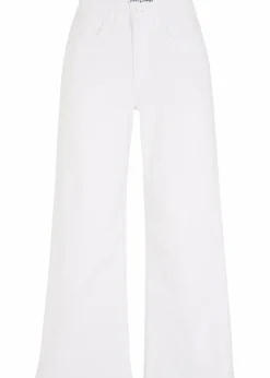 Damen bonprix Jeans|Bekleidung·Shirts & Tops|7/8-Komfort-Stretch-Jeans, Wide Fit