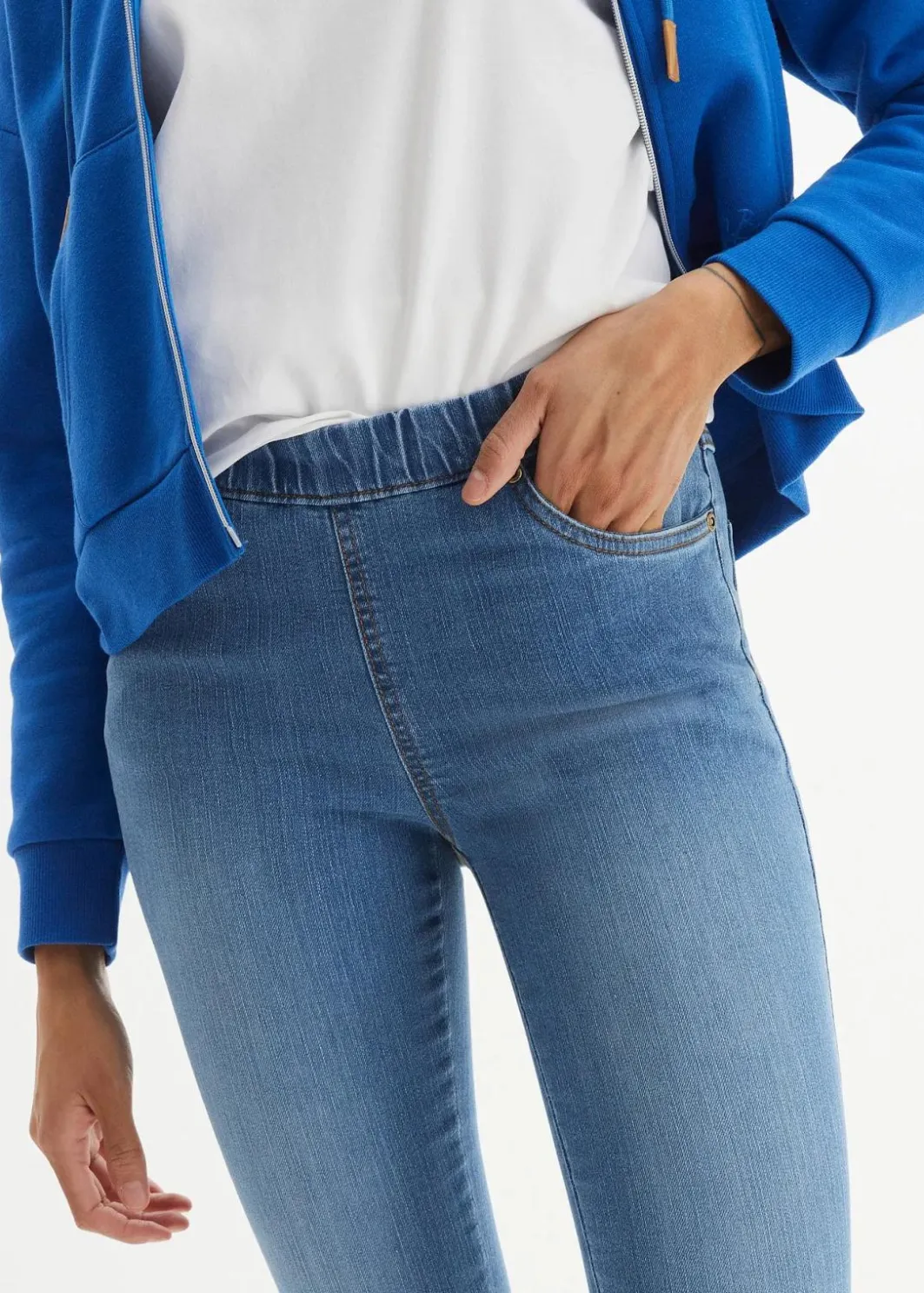 Komfort-Stretch-Treggings Damen Jeans|Bekleidung·Shirts & Tops