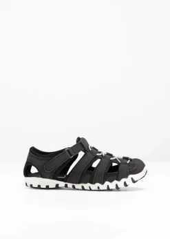Damen bonprix Schuhe & Accessoires In Spezialgrößen·Schuhe In Übergröße|Sommerschuhe|Komfort-Trekkingsandalen mit Profilsohle