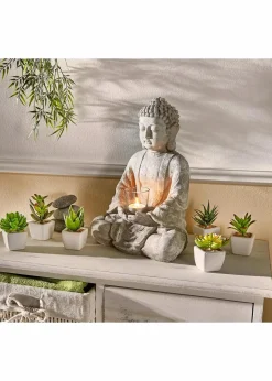 bonprix Wohnaccessoires|Kunstpflanzen in Sukkulenten-Design (6-tlg.Set)