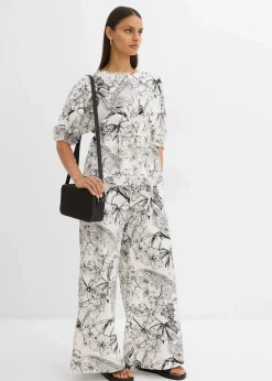 Best Kurzarmbluse aus reiner Baumwolle Damen Bekleidung·Jacken & Mäntel|Blusen & Tuniken