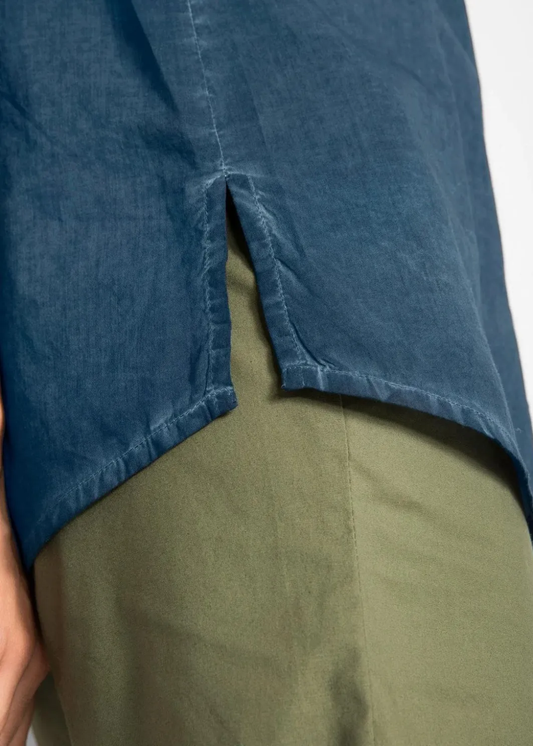 Online Kurzarmbluse aus reiner Baumwolle Damen Blusen & Tuniken|Bekleidung·Jacken & Mäntel