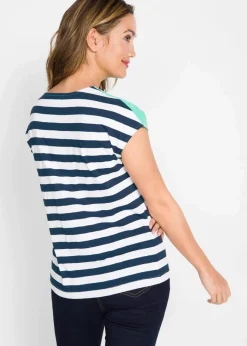 Discount Kurzarm-Flammgarn-Shirt Damen Shirts & Tops