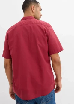 Hot Kurzarmhemd aus reiner Baumwolle Herren Hemden|Basics