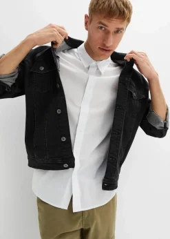 Sale Kurzarmhemd mit Stretch-Anteil, Slim Fit Herren Große Größen|Hemden