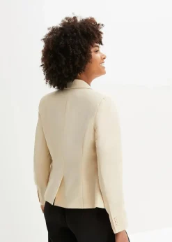 Damen bonprix Blazer|Nachhaltigere Materialien|Kurzblazer