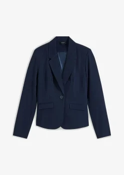 Damen bonprix Blazer|Nachhaltigere Materialien|Kurzblazer