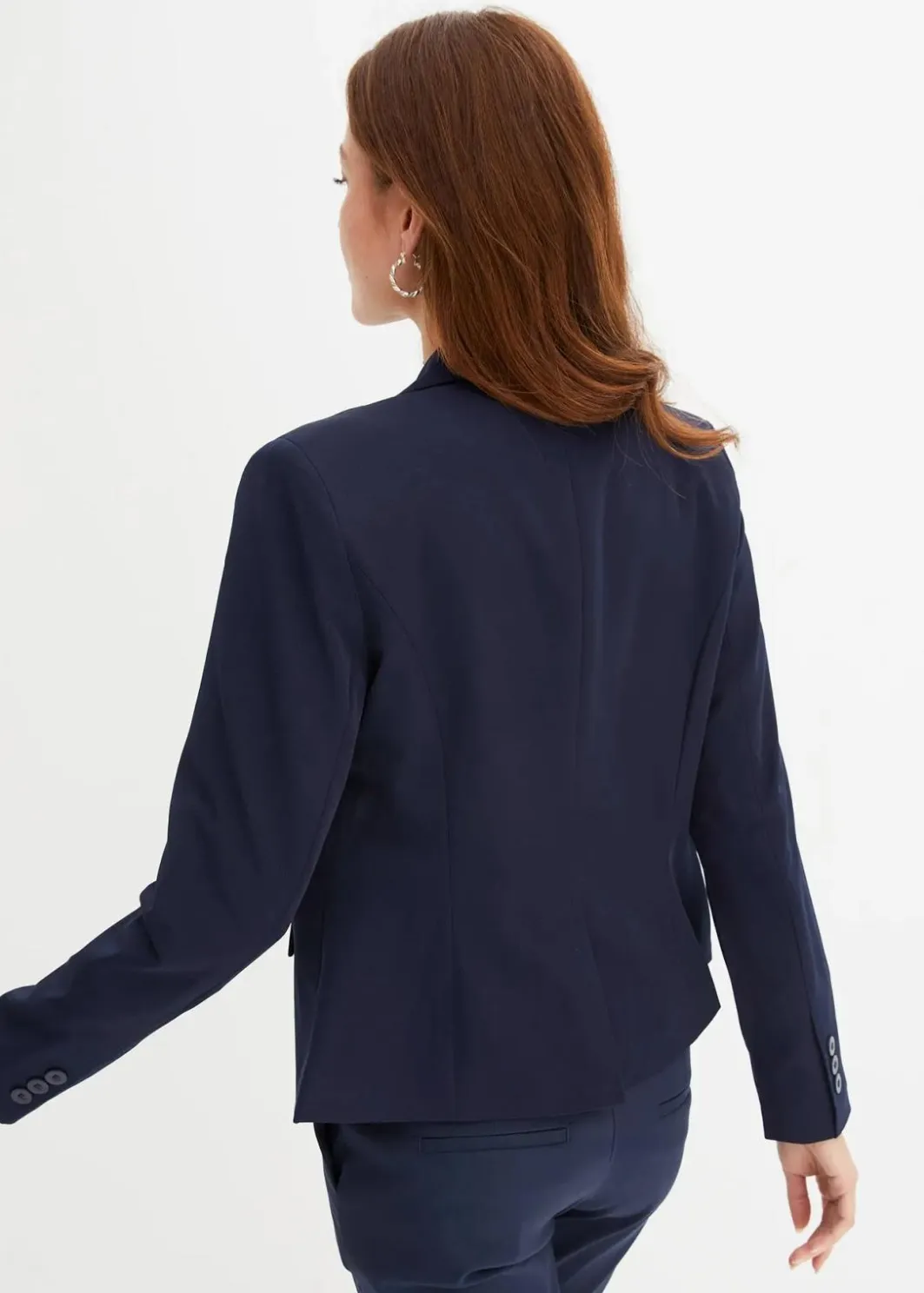 Damen bonprix Blazer|Nachhaltigere Materialien|Kurzblazer