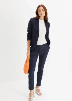 Damen bonprix Blazer|Nachhaltigere Materialien|Kurzblazer