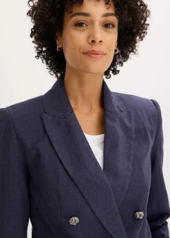 Damen bonprix Bekleidung·Basics|Blazer|Kurzblazer mit markanten Schultern