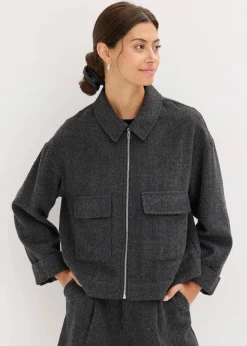 Damen bonprix Bekleidung·Hosen|Jacken & Mäntel|Kurze Jacke