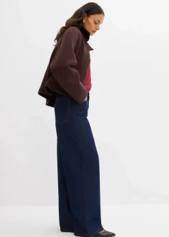 Damen bonprix Bekleidung·Hosen|Jacken & Mäntel|Kurze Jacke aus Scuba