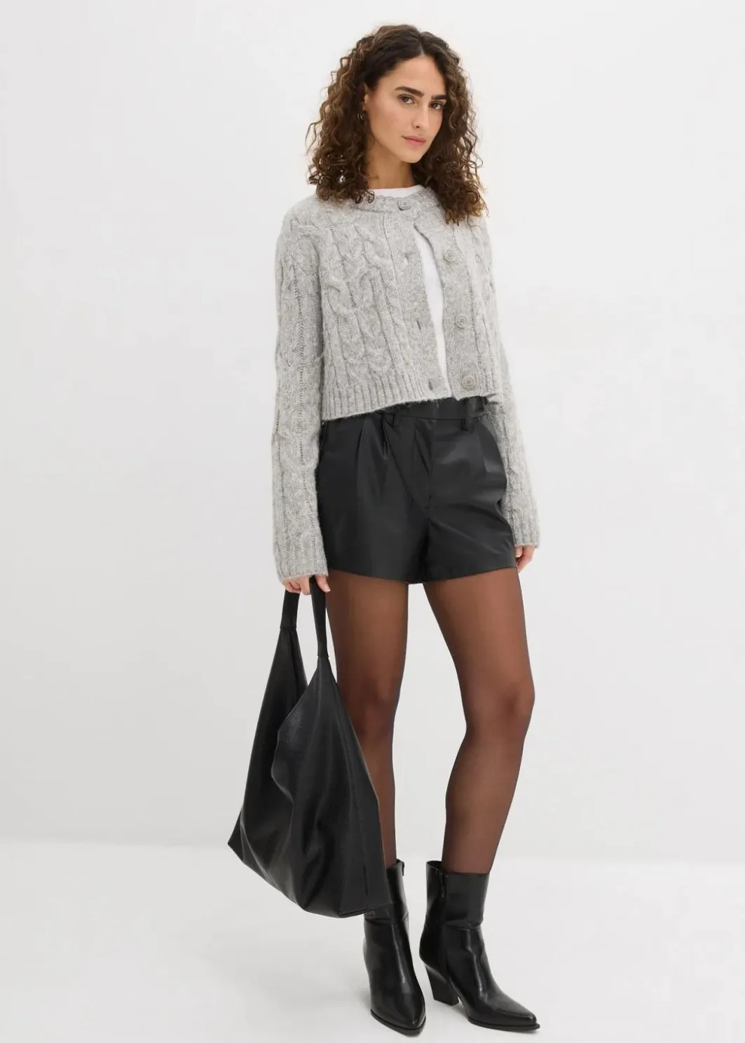 Best Kurze Lederimitat-Shorts Damen Shorts|Hosen