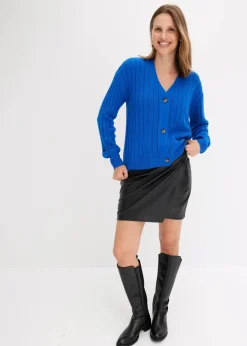 Discount Kurze Ripp-Strickjacke Damen Bekleidung·Umstandsmode|Bekleidung·Jeans