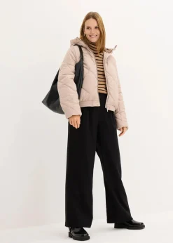 Discount Kurze Steppjacke mit Futter in Kontrastfarbe Damen Bekleidung·Hosen|Jacken & Mäntel