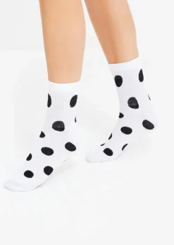 Kurze Tennissocken mit Bio-Baumwolle (5er Pack) Damen Nachhaltigere Materialien|Socken & Strumpfhosen