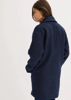 Damen bonprix Jacken & Mäntel|Bekleidung·Hosen|Kurzer Bouclé-Mantel, oversized