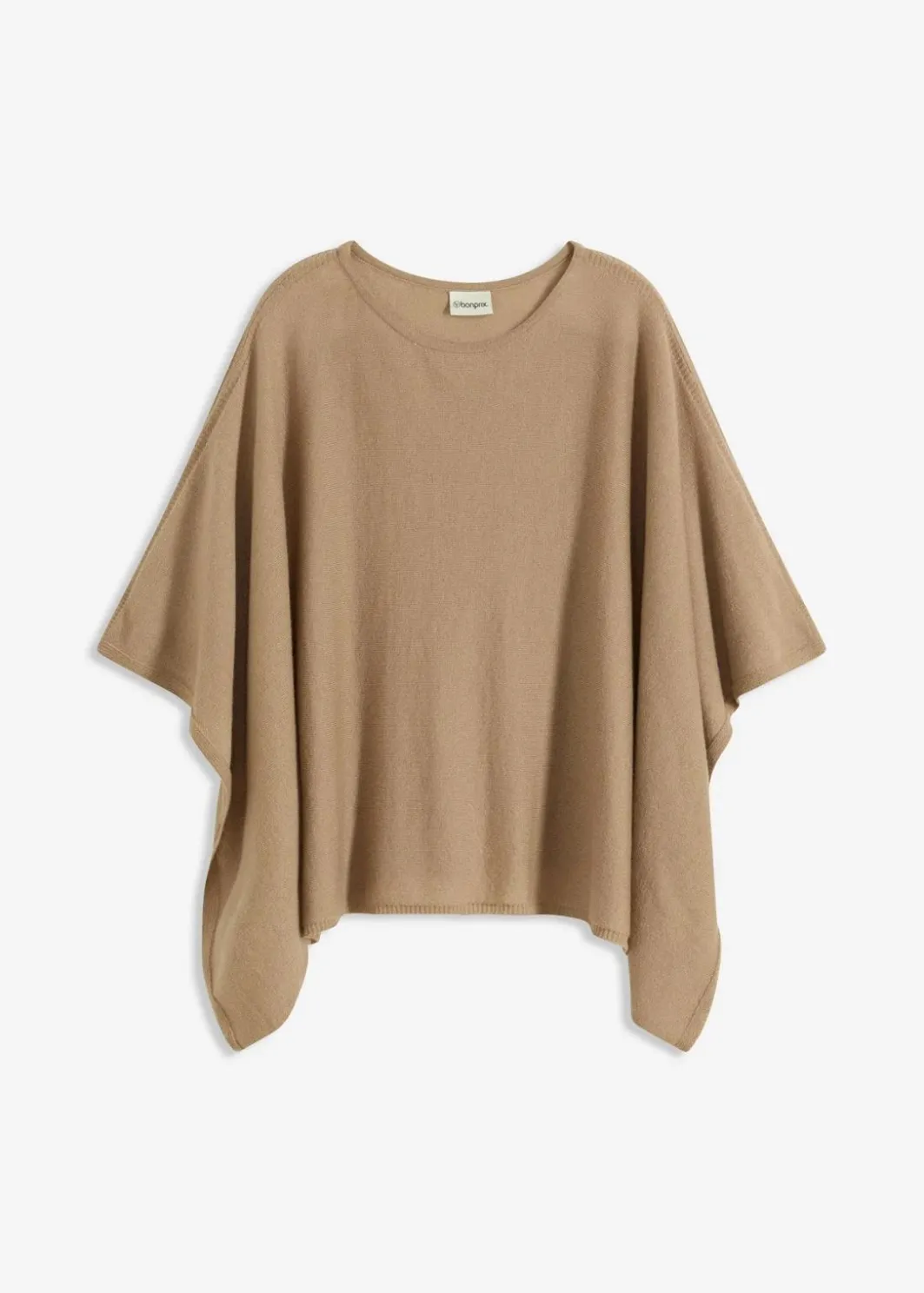 Damen bonprix Ponchos|Schuhe & Accessoires In Spezialgrößen·Tücher & Ponchos|kurzer Wollponcho