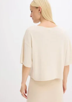 Damen bonprix Shirts & Tops|Zweiteiler & Sets|Kurzes Boxy-Shirt