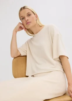 Damen bonprix Shirts & Tops|Zweiteiler & Sets|Kurzes Boxy-Shirt