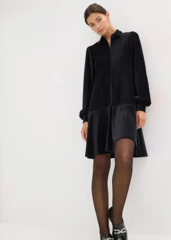 Damen bonprix Kleider|Kurzes Cord-Kleid