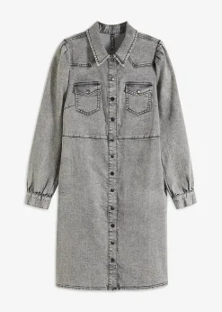 Kurzes Jeanskleid Damen Kleider|Bekleidung·Pullover & Strickjacken