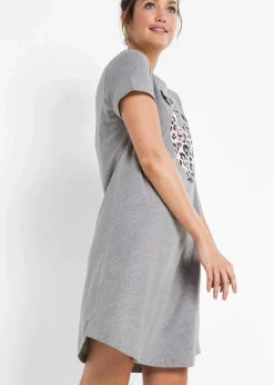 Damen bonprix Wäsche·Nachtwäsche|Nachhaltigere Materialien|Kurzes Nachthemd