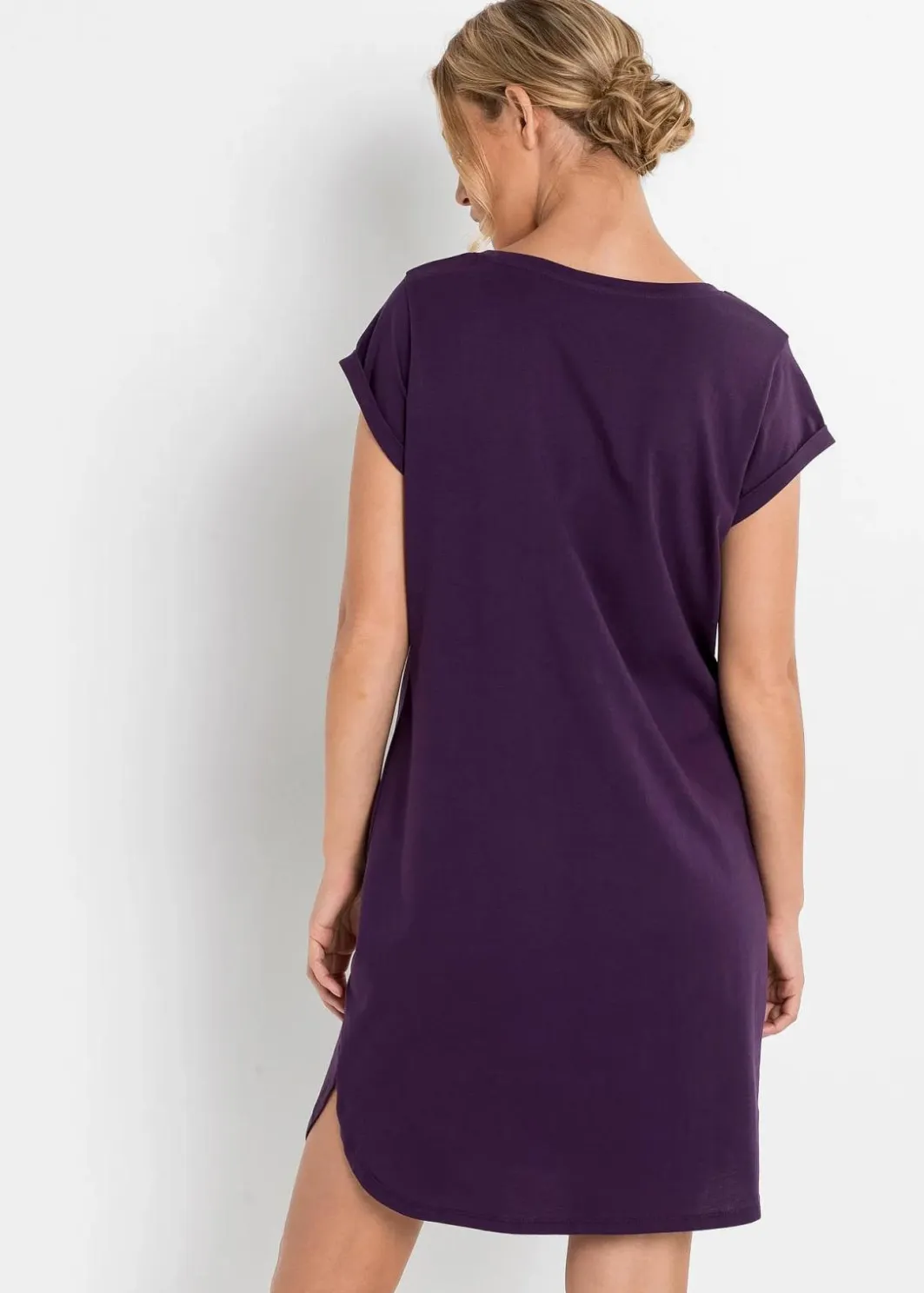 Clearance Kurzes Nachthemd aus reiner Bio-Baumwolle Damen Wäsche·Nachtwäsche|Nachhaltigere Materialien