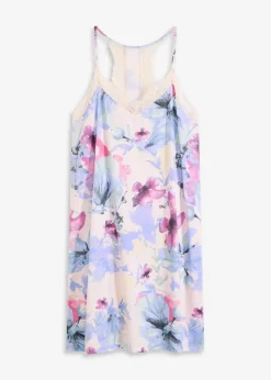 Discount Kurzes Nachthemd aus softem Viskose-Mix Damen Wäsche·Nachtwäsche|Nachtwäsche