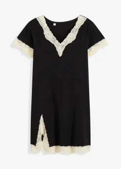 Best Kurzes Nachthemd mit zarter Spitze Damen Wäsche·Nachtwäsche|Nachhaltigere Materialien