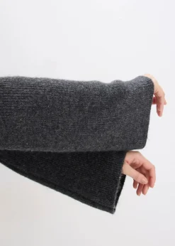 Kurzes Strickkleid mit Wollanteil Damen Kleider|Strickmode