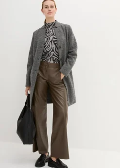 Damen bonprix Bekleidung·Hosen|Jacken & Mäntel|Kurzmantel aus Wolle
