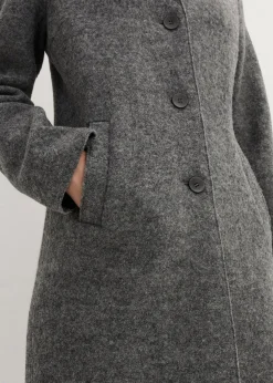 Damen bonprix Bekleidung·Hosen|Jacken & Mäntel|Kurzmantel aus Wolle
