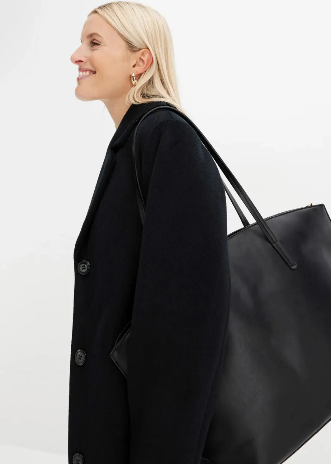 Discount Kurzmantel in Wolloptik Damen Nachhaltigere Materialien|Jacken & Mäntel