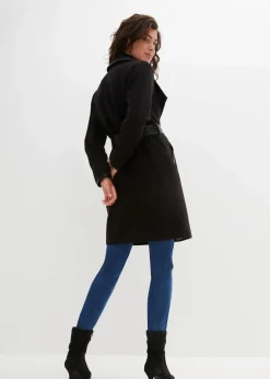 Damen bonprix Bekleidung·Hosen|Jacken & Mäntel|Kurzmantel in Wolloptik
