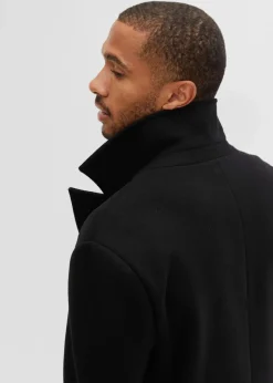 Herren bonprix Große Größen|Jacken & Mäntel|Kurzmantel mit Woll-Anteil