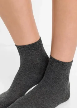 Damen bonprix Socken & Strumpfhosen|Basics|Kurzsocken mit Bio-Baumwolle (10er Pack)